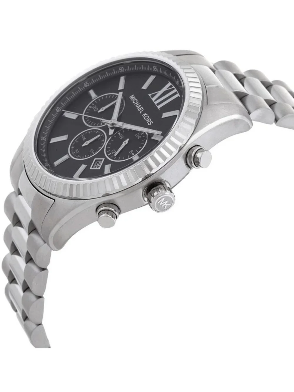 NWT Michael Kors Lexington Chronograph Quartz Watch and Card Case Gift Set